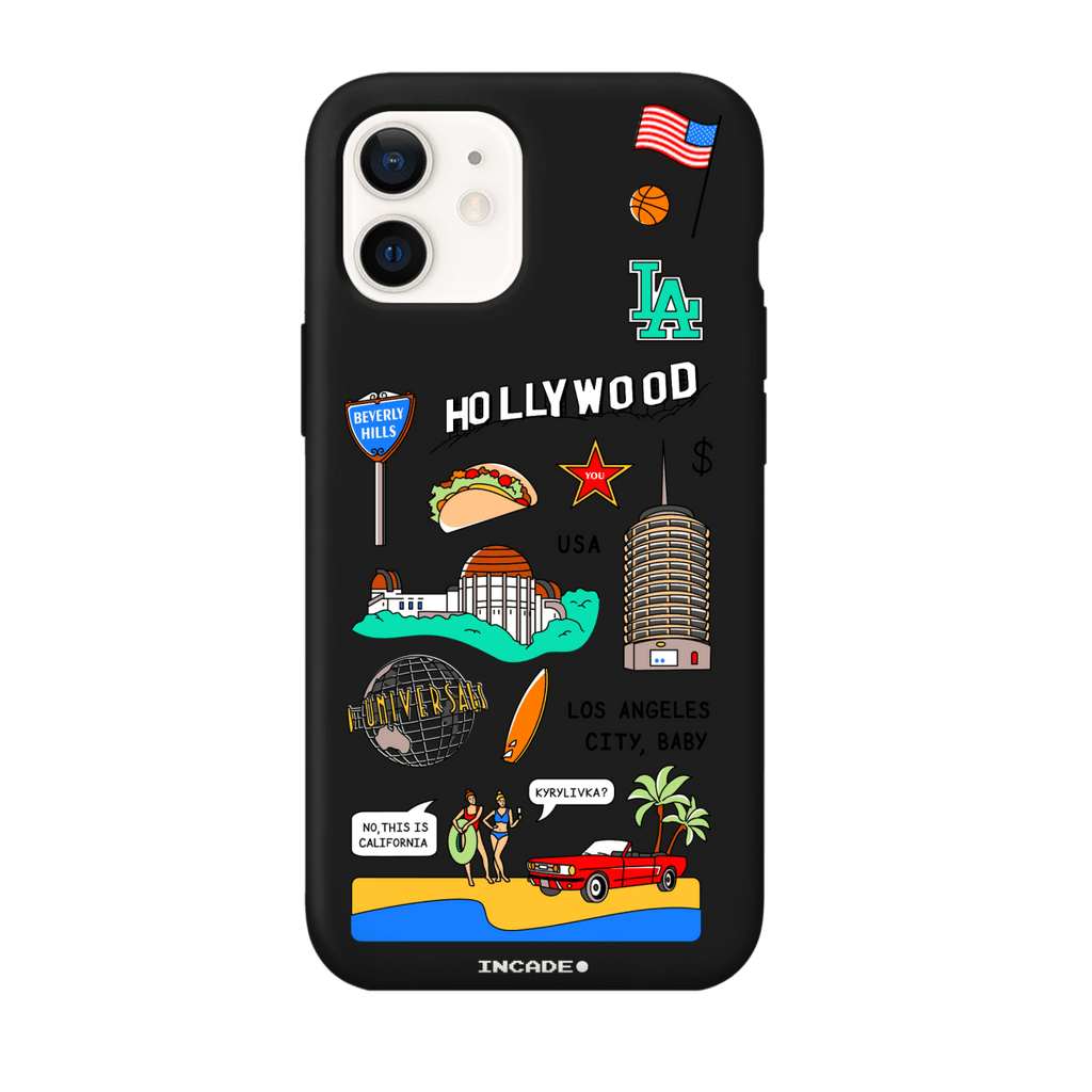 Чохол для iPhone 12 LOS ANGELES - INCADE