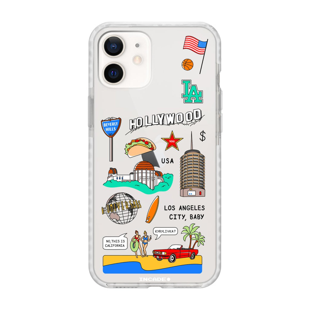 Чохол для iPhone 12 LOS ANGELES - INCADE