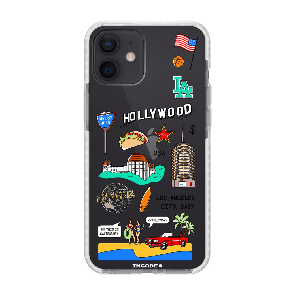 Чохол для iPhone 12 LOS ANGELES - INCADE