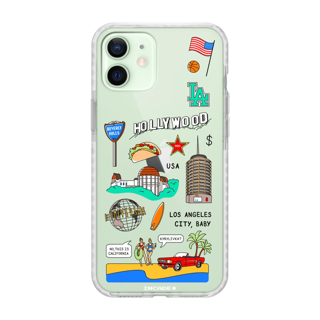 Чохол для iPhone 12 LOS ANGELES - INCADE