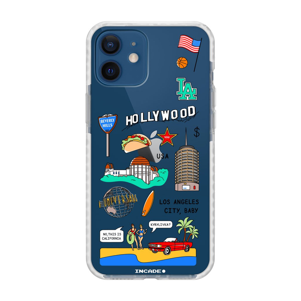 Чохол для iPhone 12 LOS ANGELES - INCADE