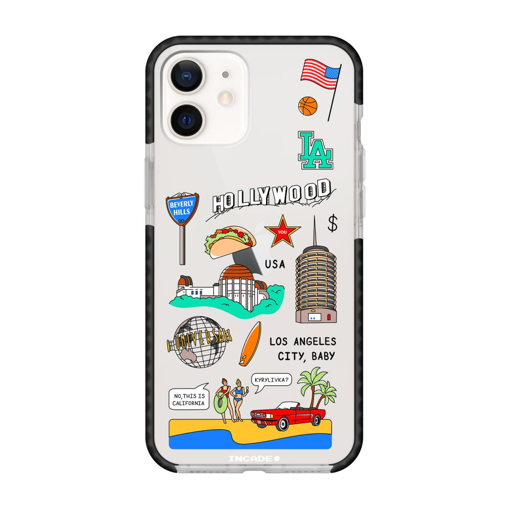 Чохол для iPhone 12 з принтом LOS ANGELES