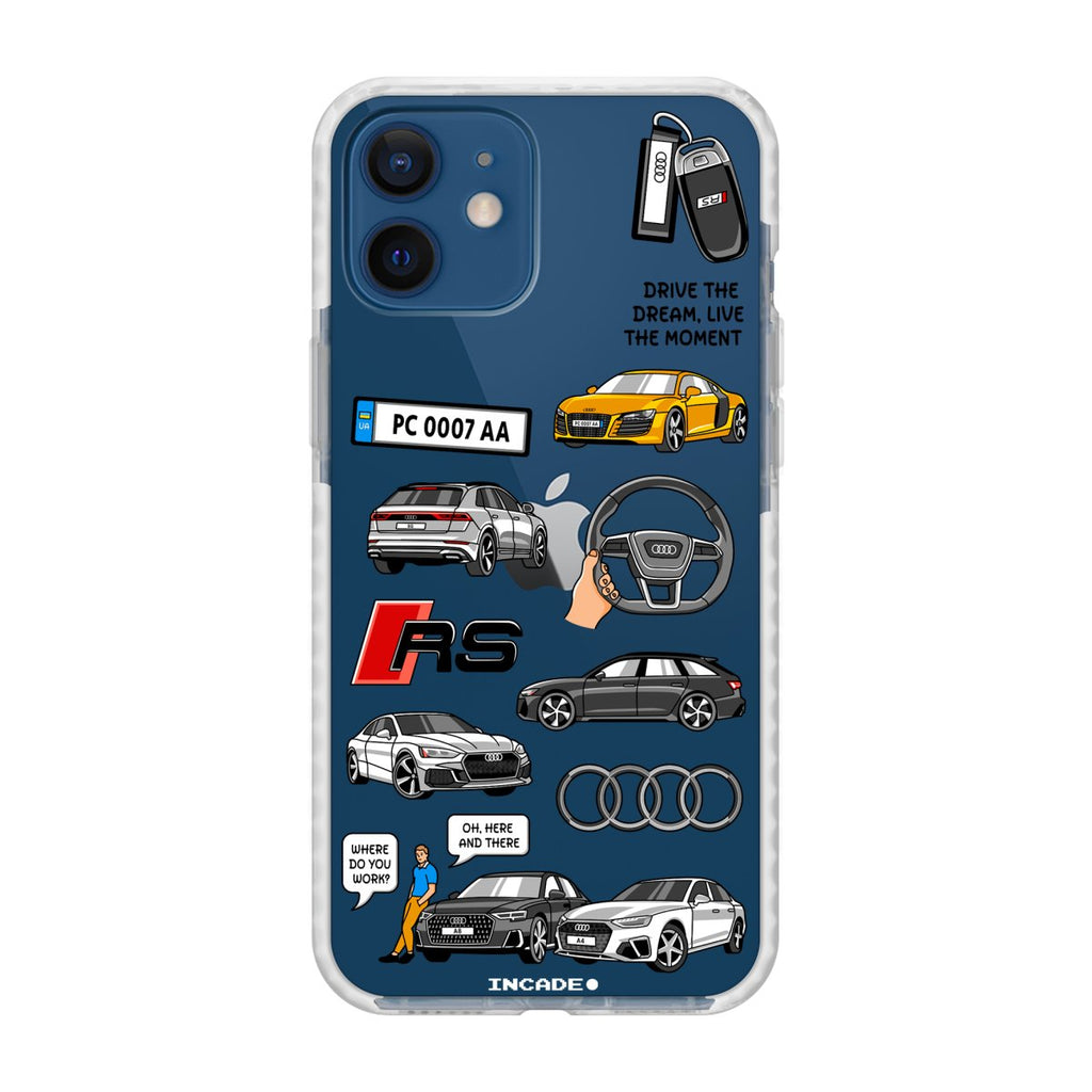 Чохол для iPhone 12 mini AUDI - INCADE