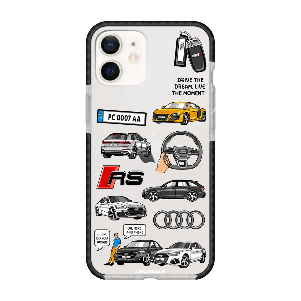 Чохол для iPhone 12 mini з принтом AUDI