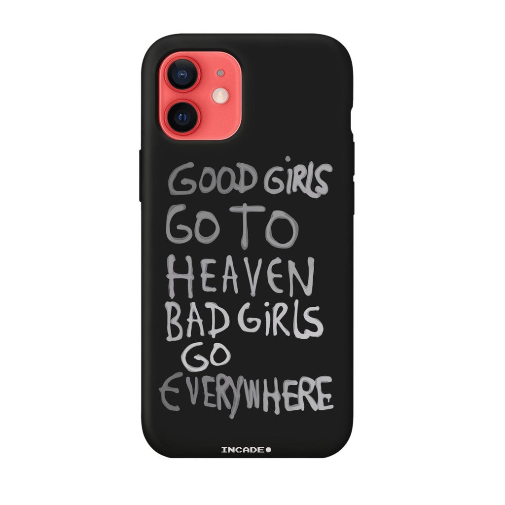 Чохол для iPhone 12 mini bad girl silver - INCADE
