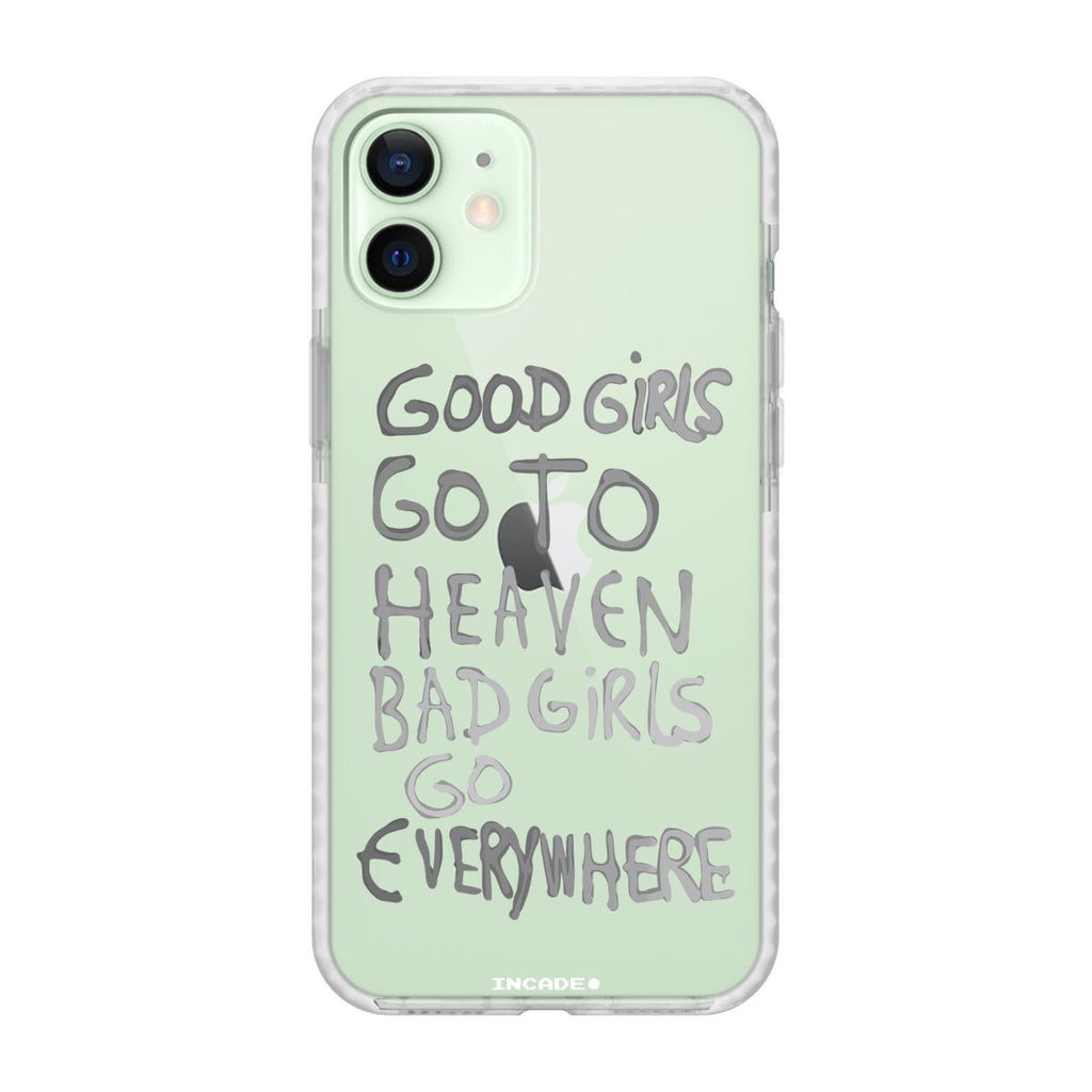 Чохол для iPhone 12 mini bad girl silver - INCADE