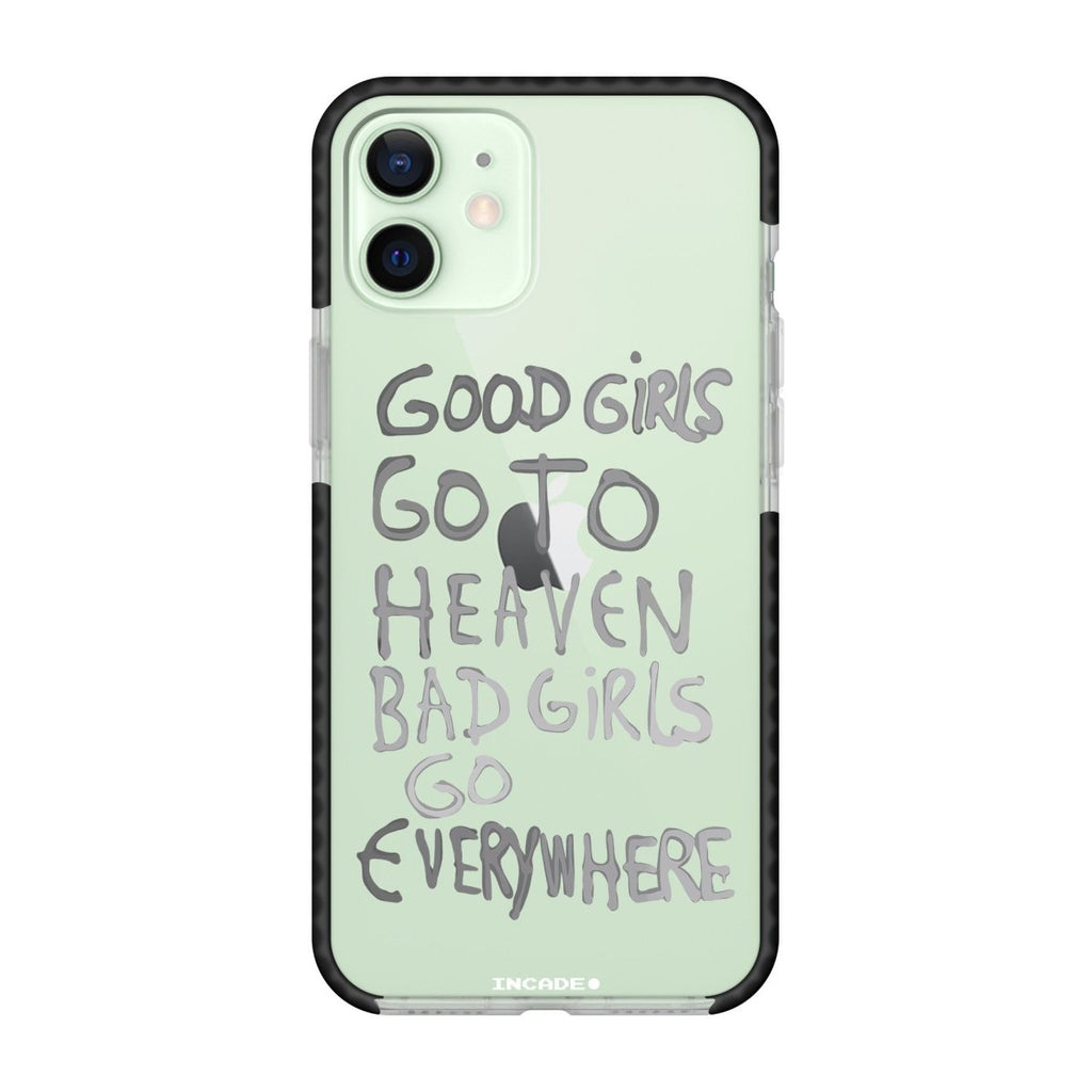 Чохол для iPhone 12 mini bad girl silver - INCADE