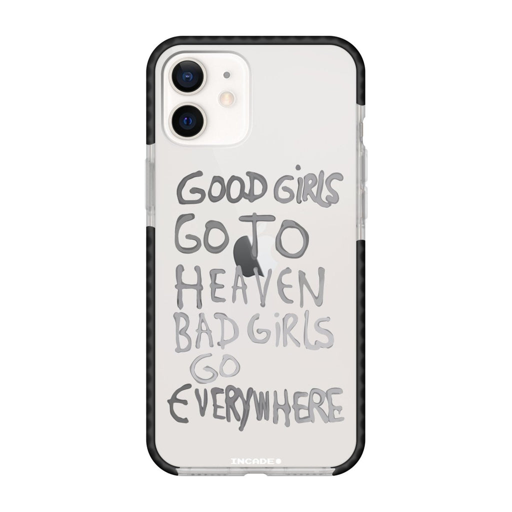 Чохол для iPhone 12 mini bad girl silver - INCADE