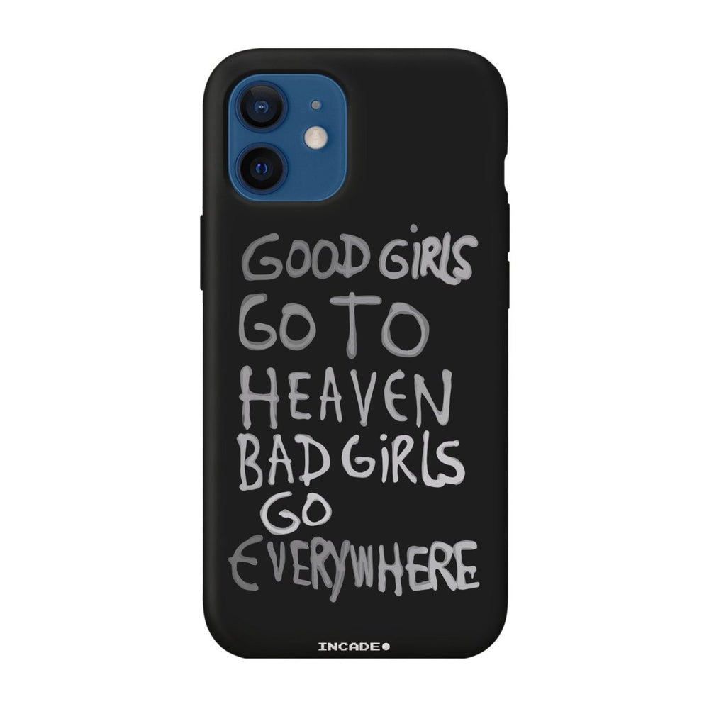 Чохол для iPhone 12 mini bad girl silver - INCADE