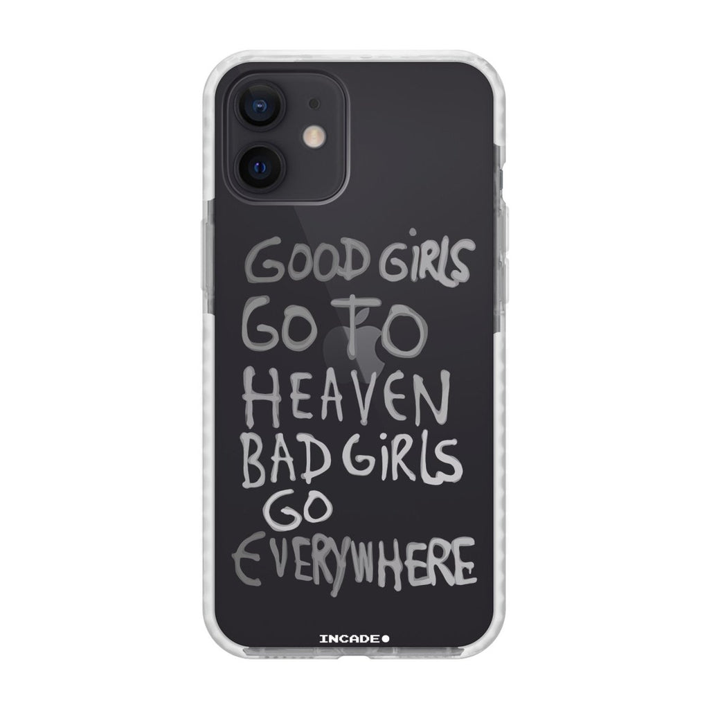 Чохол для iPhone 12 mini bad girl silver - INCADE