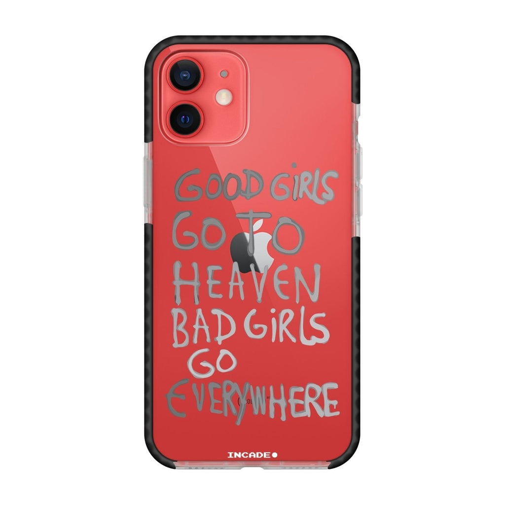 Чохол для iPhone 12 mini bad girl silver - INCADE