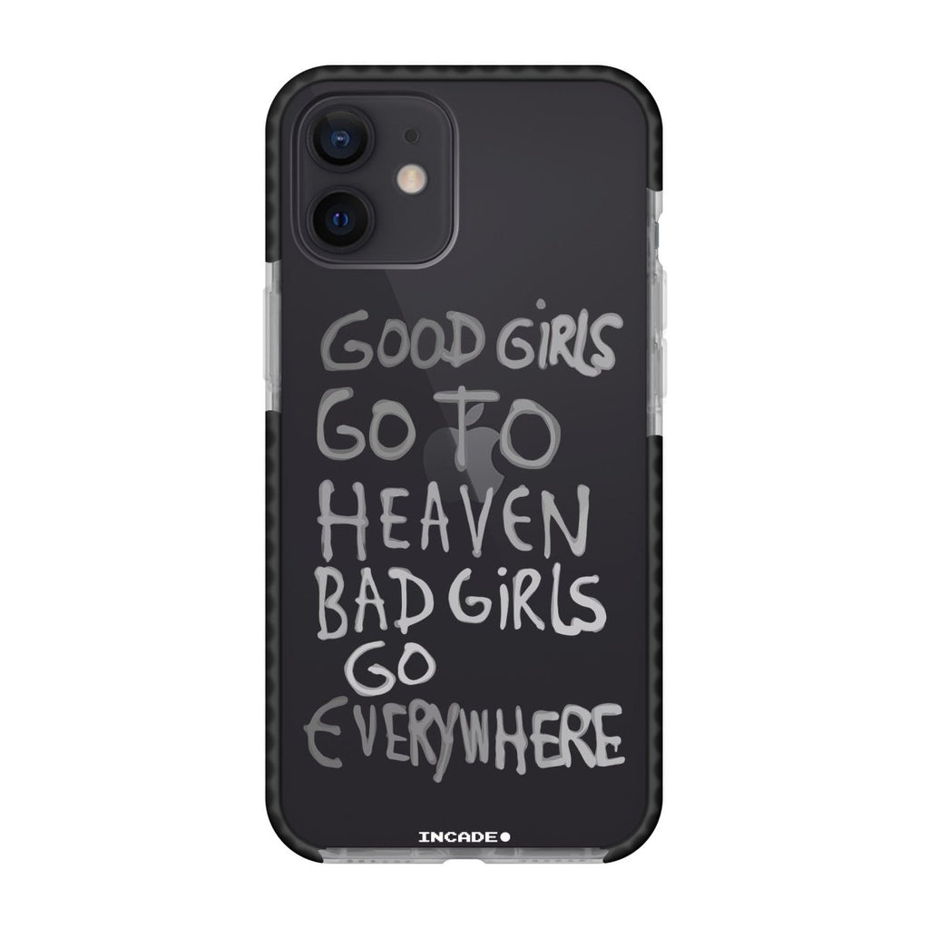 Чохол для iPhone 12 mini bad girl silver - INCADE
