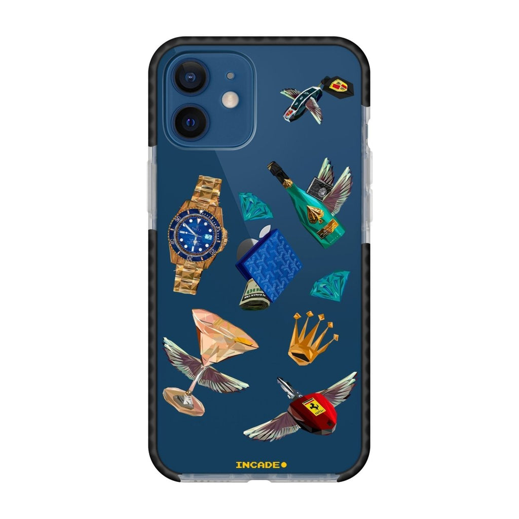 Чохол для iPhone 12 mini Ferrari porsche rolex - INCADE