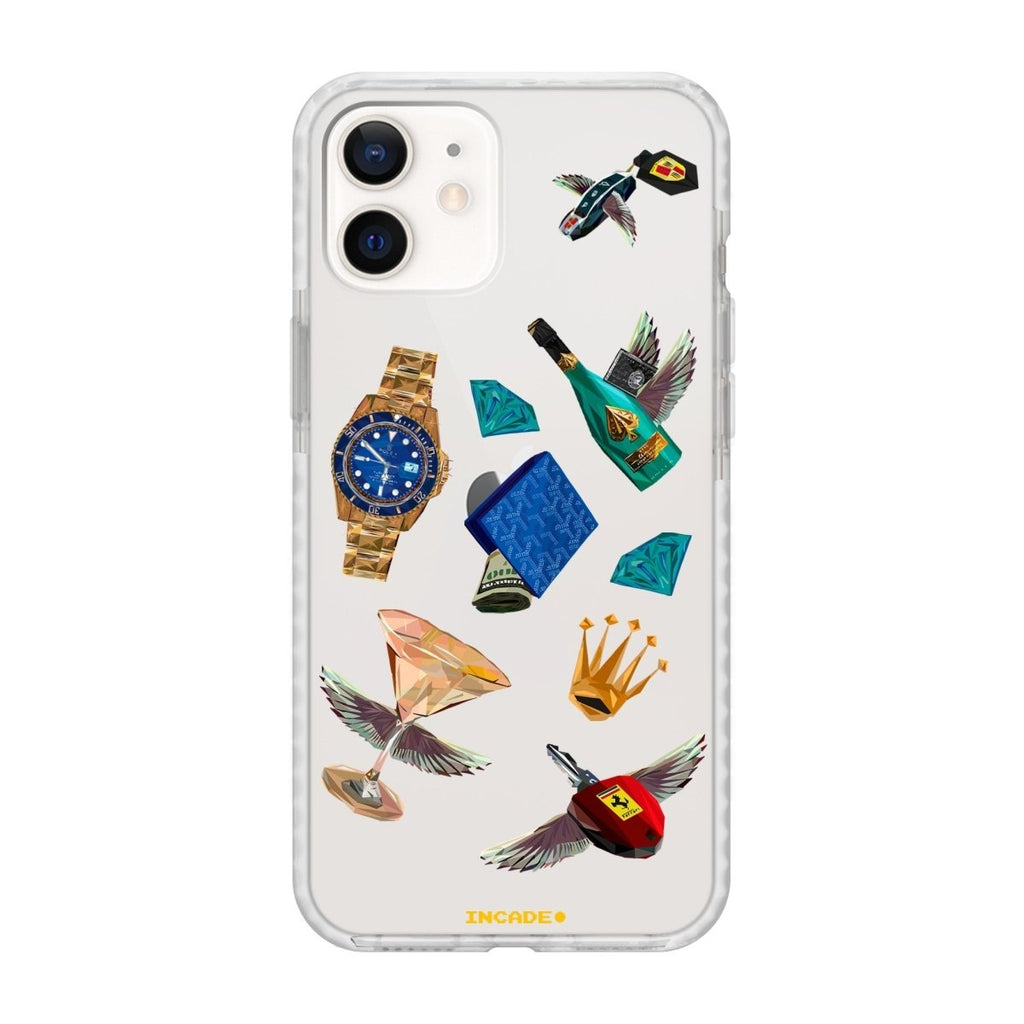 Чохол для iPhone 12 mini Ferrari porsche rolex - INCADE