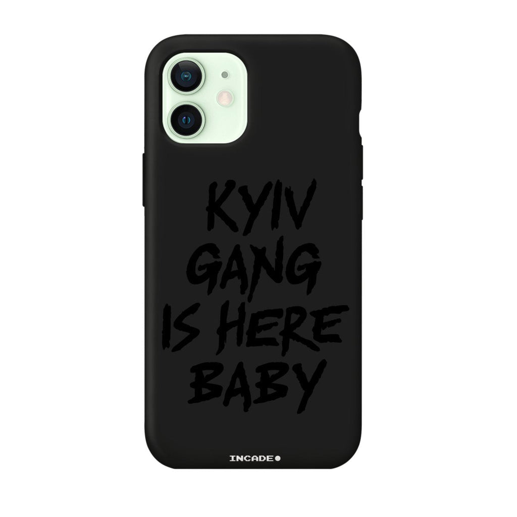Чохол для iPhone 12 mini kyiv black - INCADE