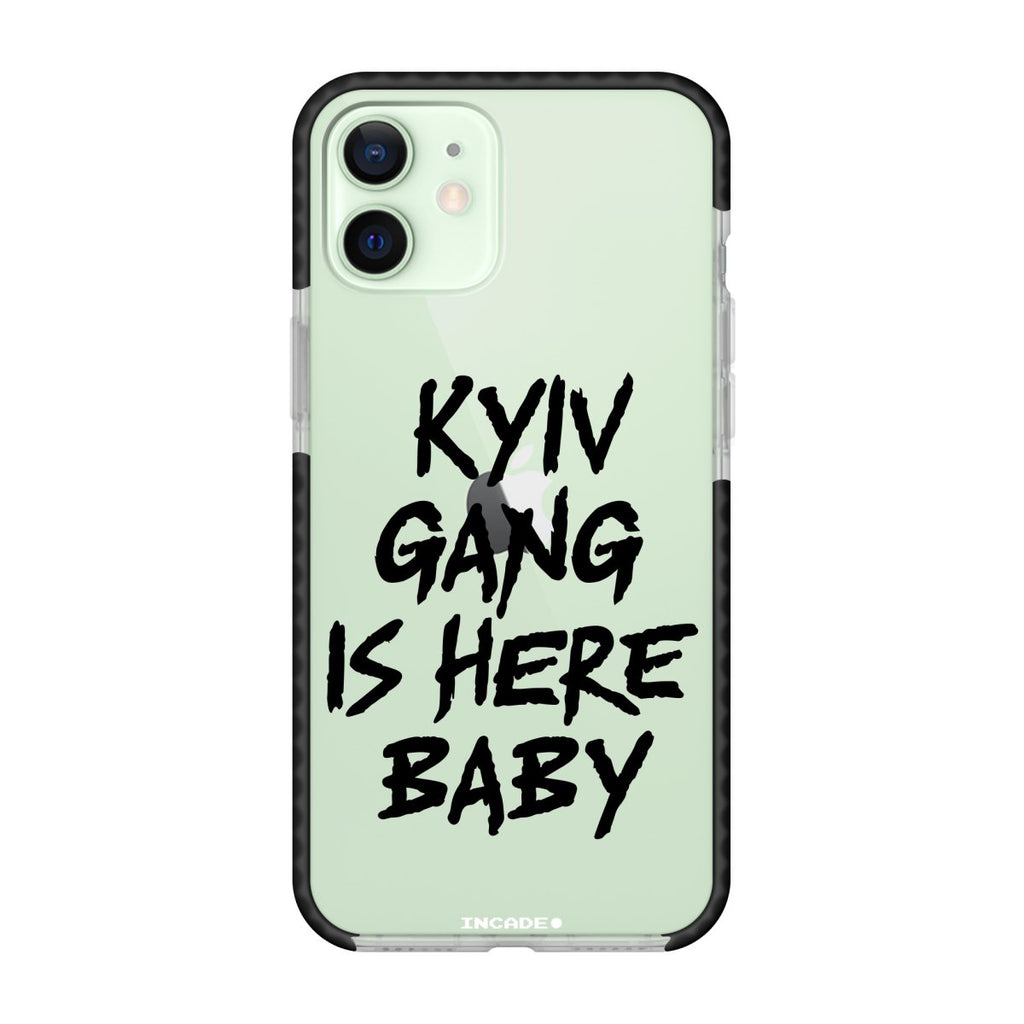 Чохол для iPhone 12 mini kyiv black - INCADE
