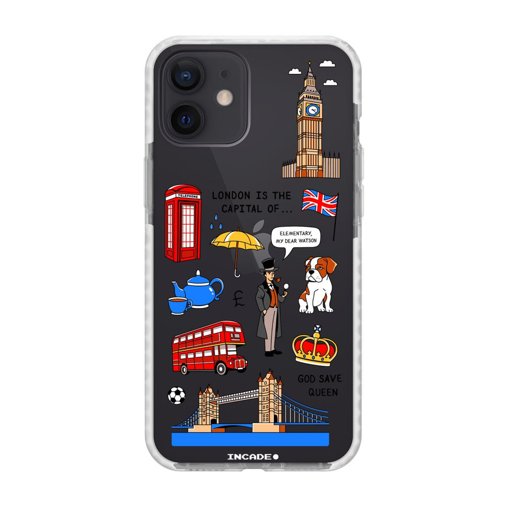 Чохол для iPhone 12 mini LONDON - INCADE