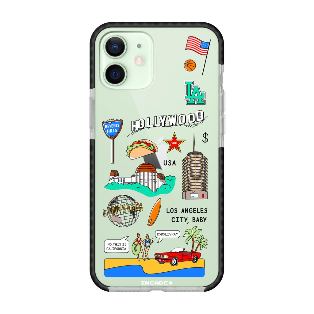 Чохол для iPhone 12 mini LOS ANGELES - INCADE