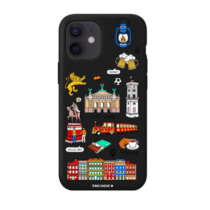 Чохол для iPhone 12 mini з принтом LVIV