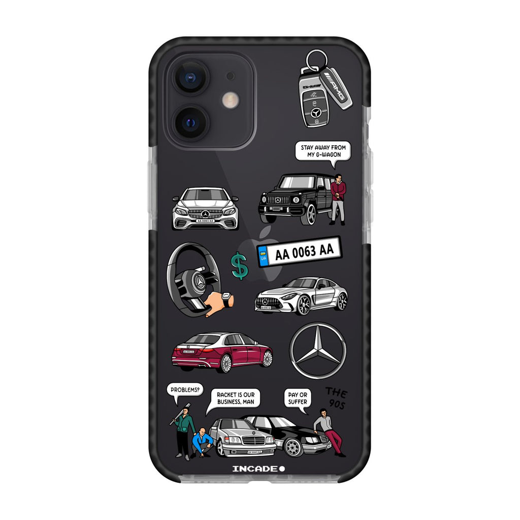Чохол для iPhone 12 mini MERCEDES - INCADE