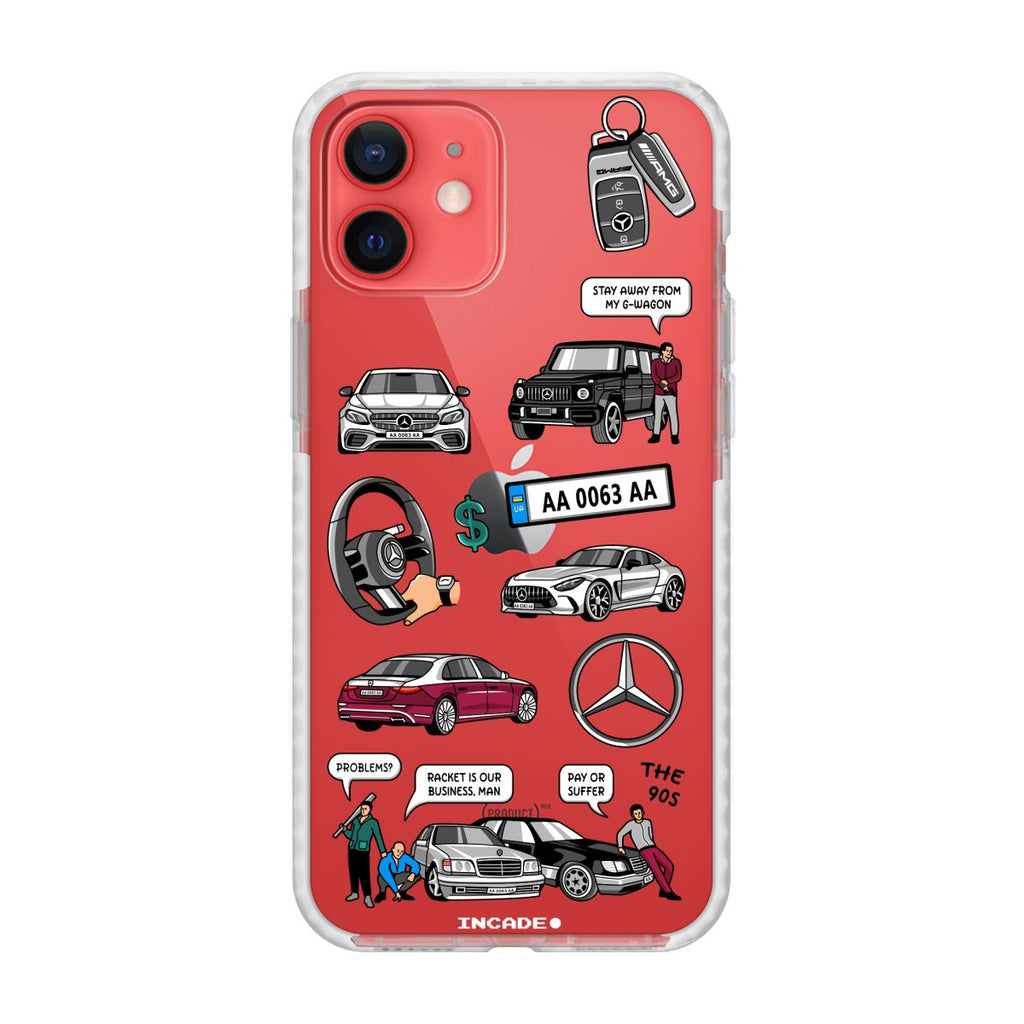 Чохол для iPhone 12 mini MERCEDES - INCADE