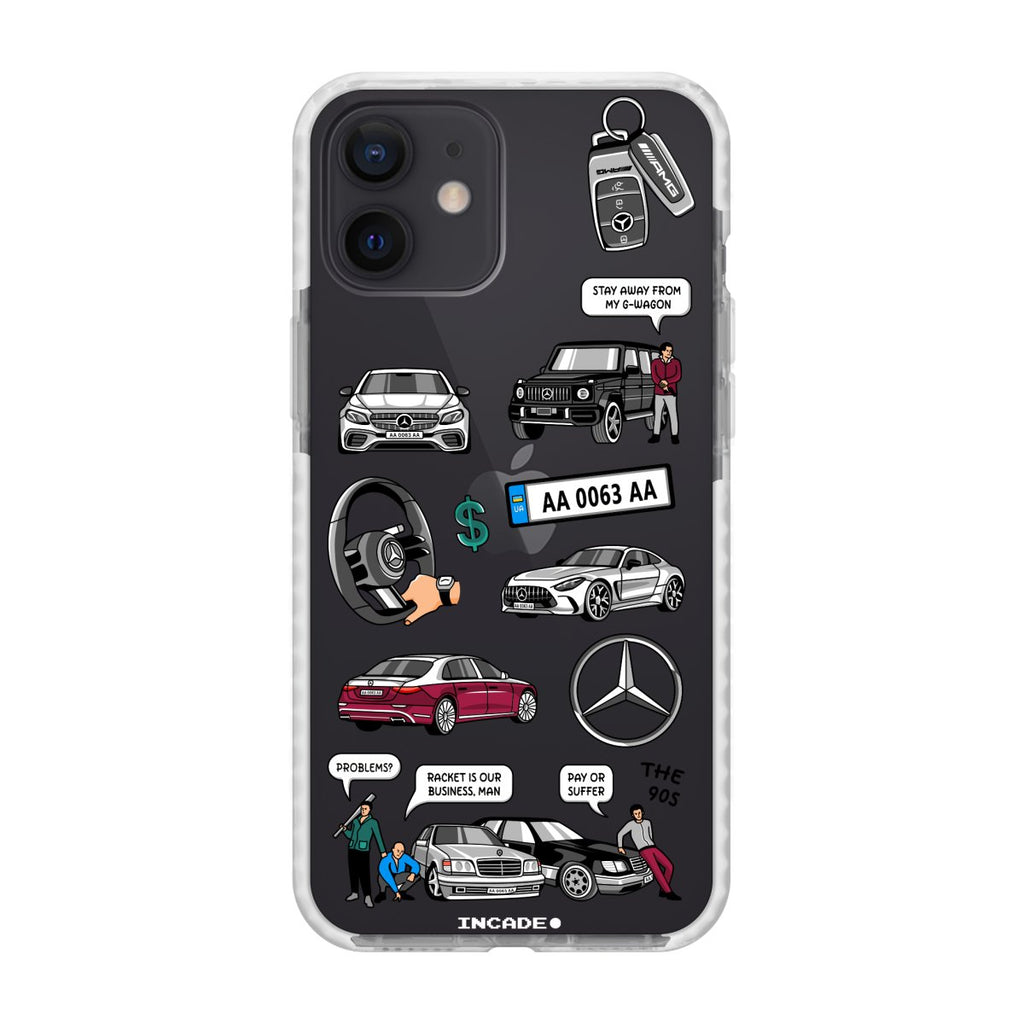 Чохол для iPhone 12 mini MERCEDES - INCADE