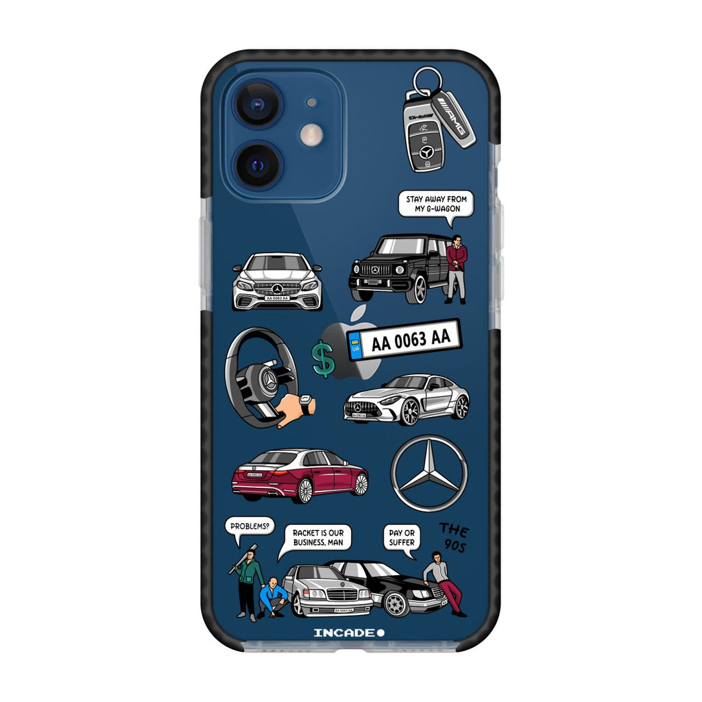Чохол для iPhone 12 mini MERCEDES - INCADE