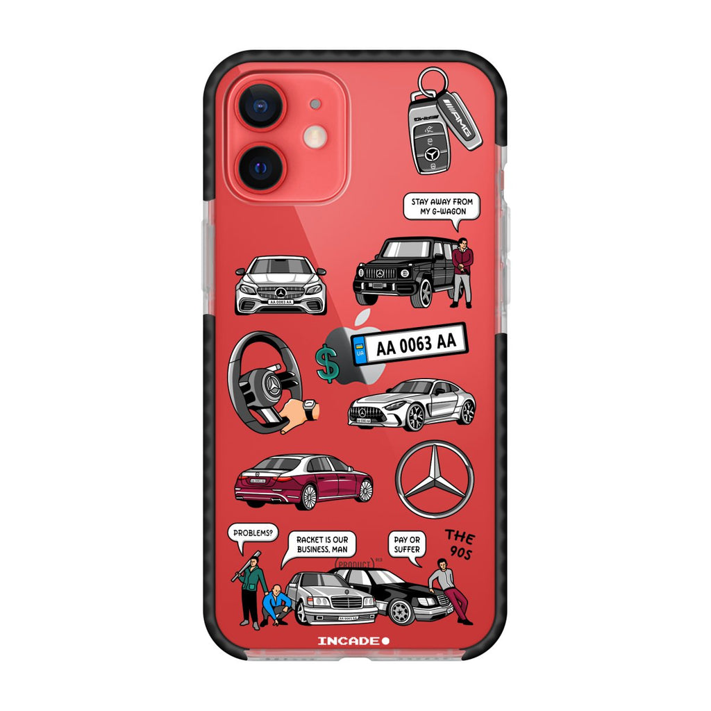 Чохол для iPhone 12 mini MERCEDES - INCADE