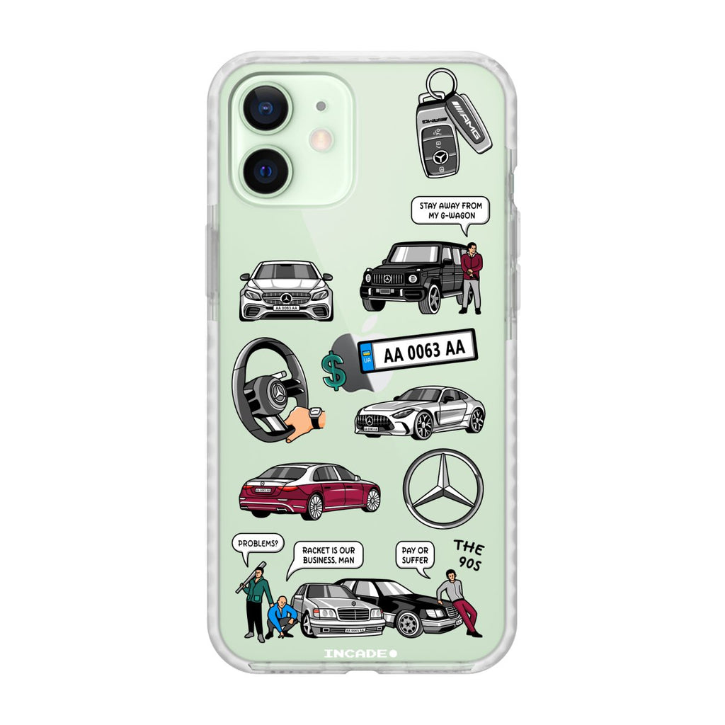 Чохол для iPhone 12 mini MERCEDES - INCADE