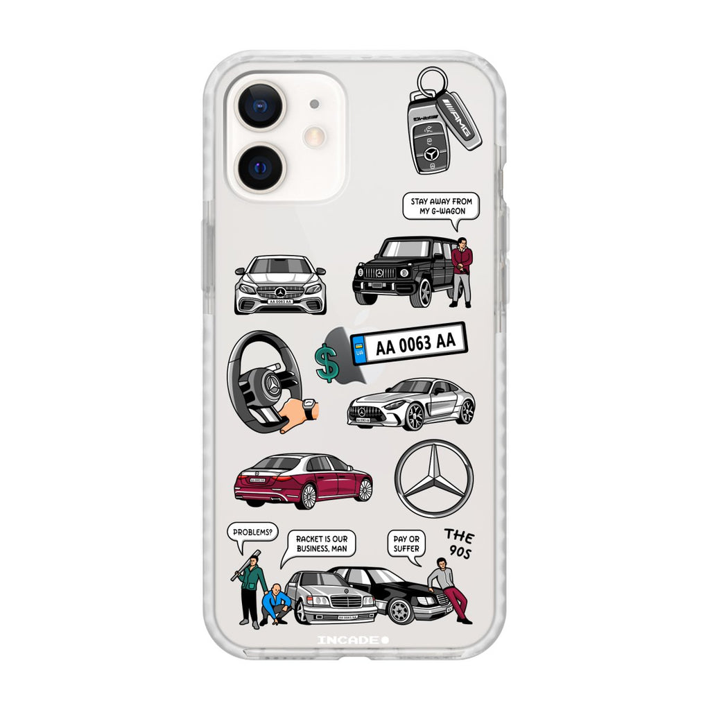 Чохол для iPhone 12 mini MERCEDES - INCADE
