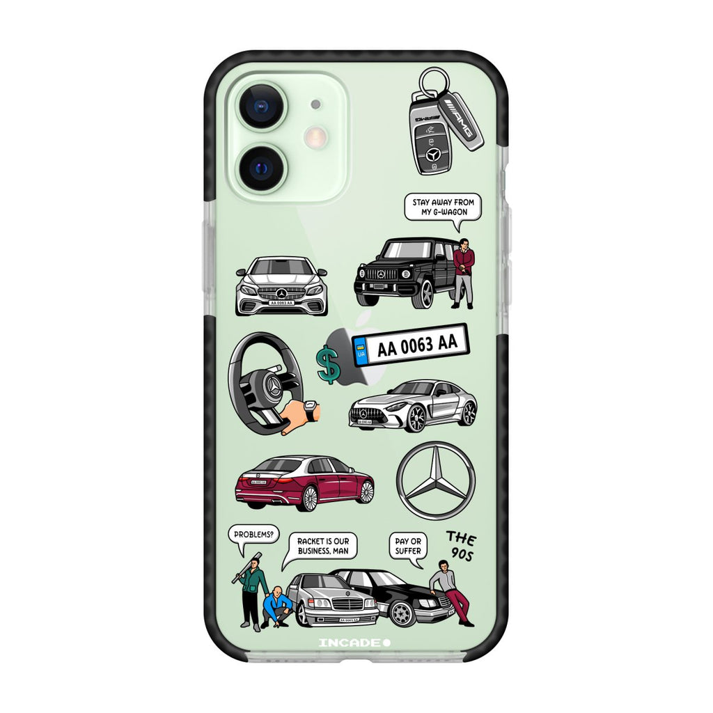 Чохол для iPhone 12 mini MERCEDES - INCADE