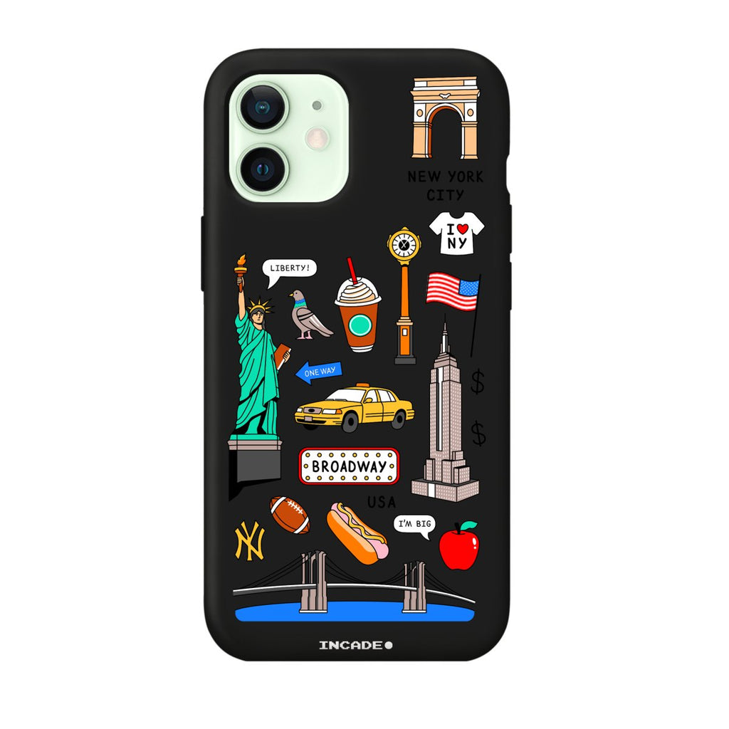 Чохол для iPhone 12 mini NEW YORK - INCADE