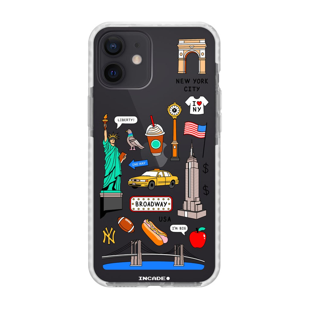 Чохол для iPhone 12 mini NEW YORK - INCADE
