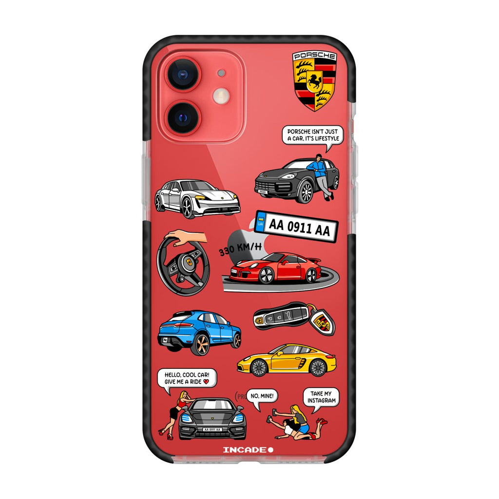 Чохол для iPhone 12 mini PORSCHE - INCADE