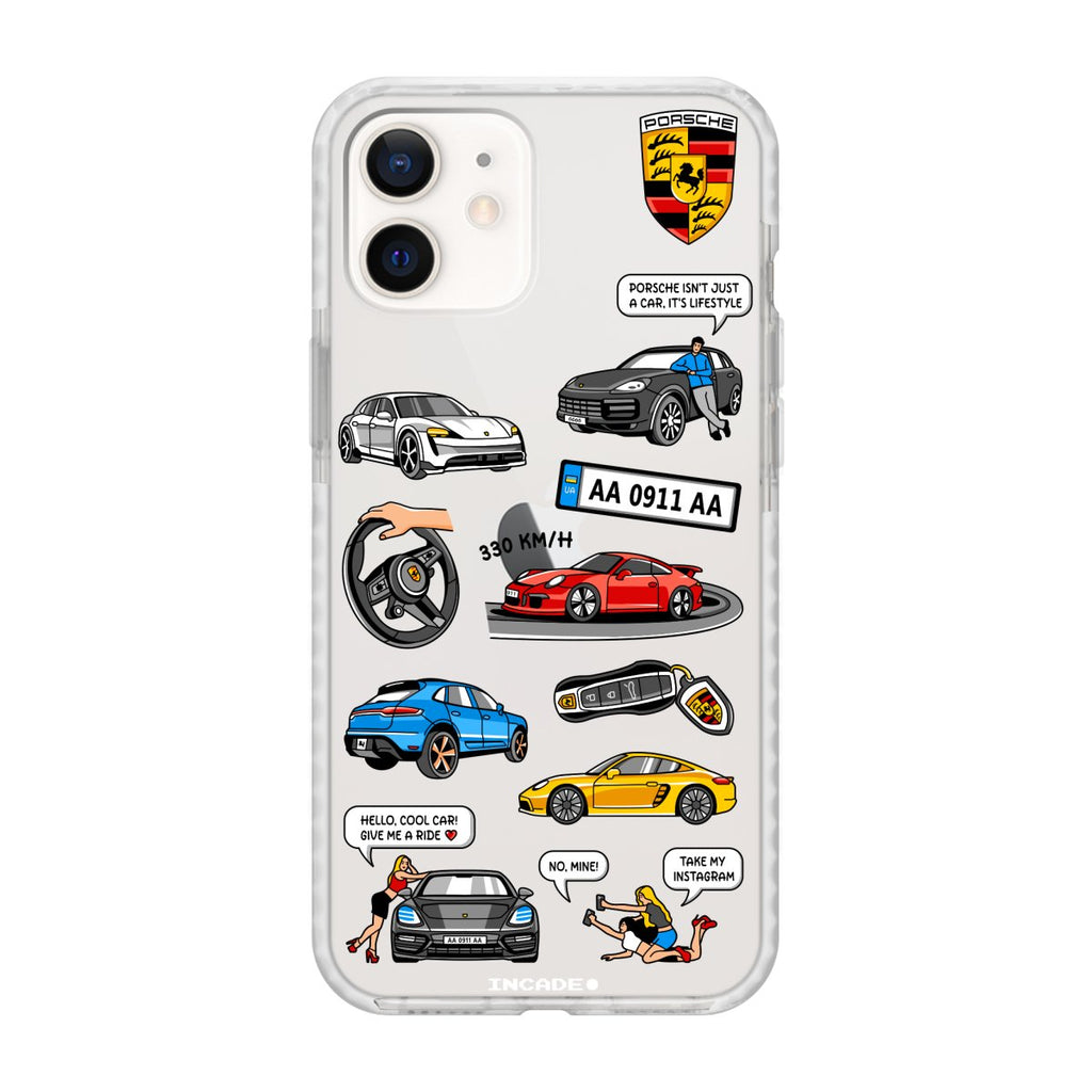 Чохол для iPhone 12 mini PORSCHE - INCADE