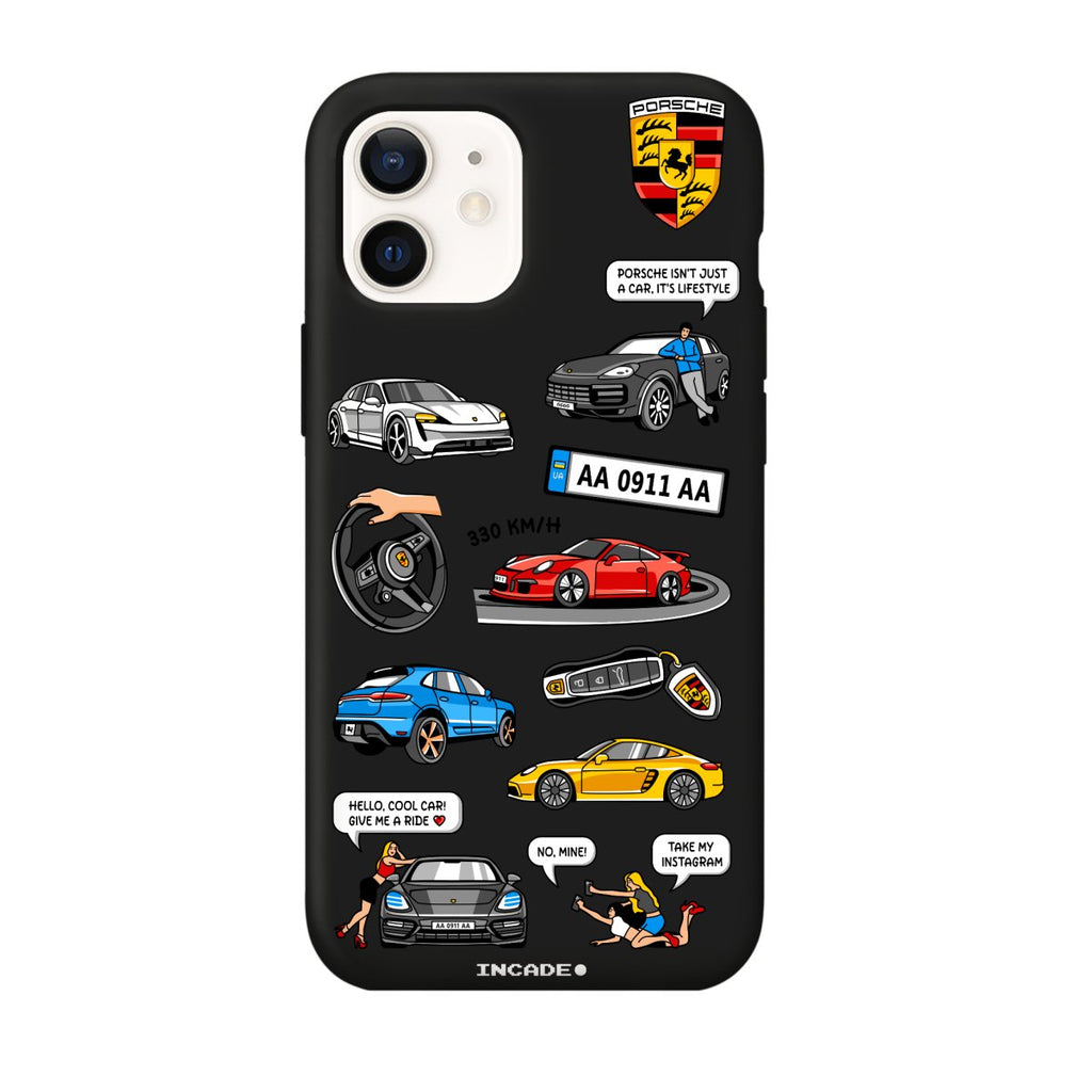 Чохол для iPhone 12 mini PORSCHE - INCADE