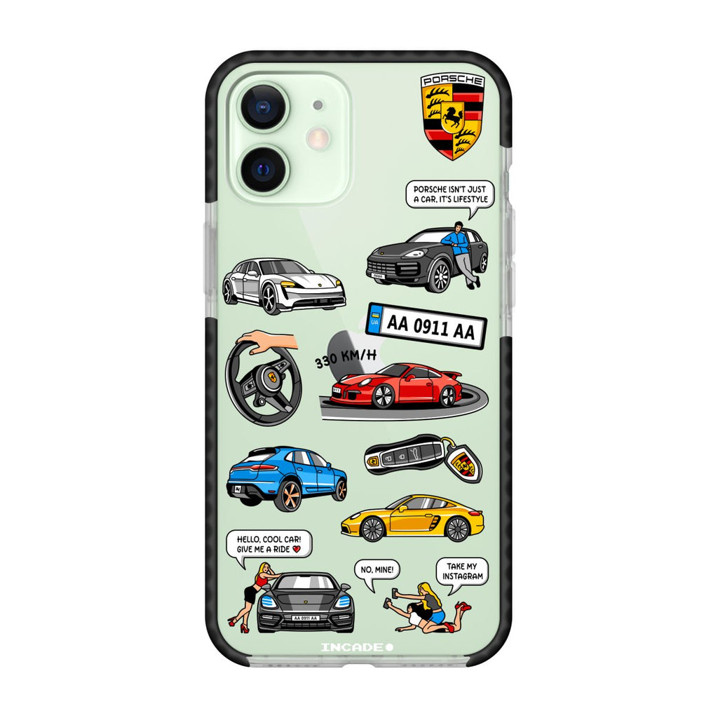 Чохол для iPhone 12 mini PORSCHE - INCADE