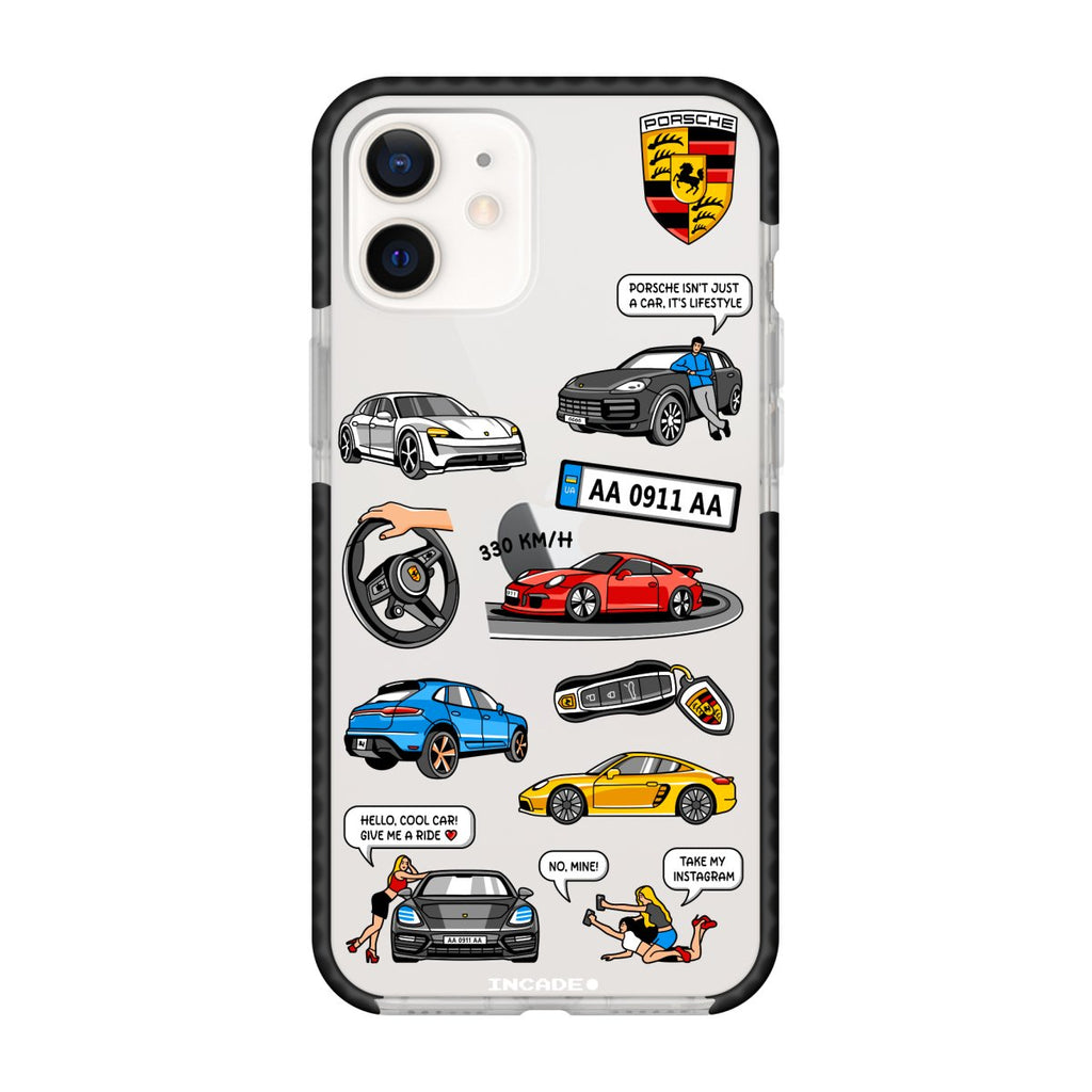 Чохол для iPhone 12 mini PORSCHE - INCADE