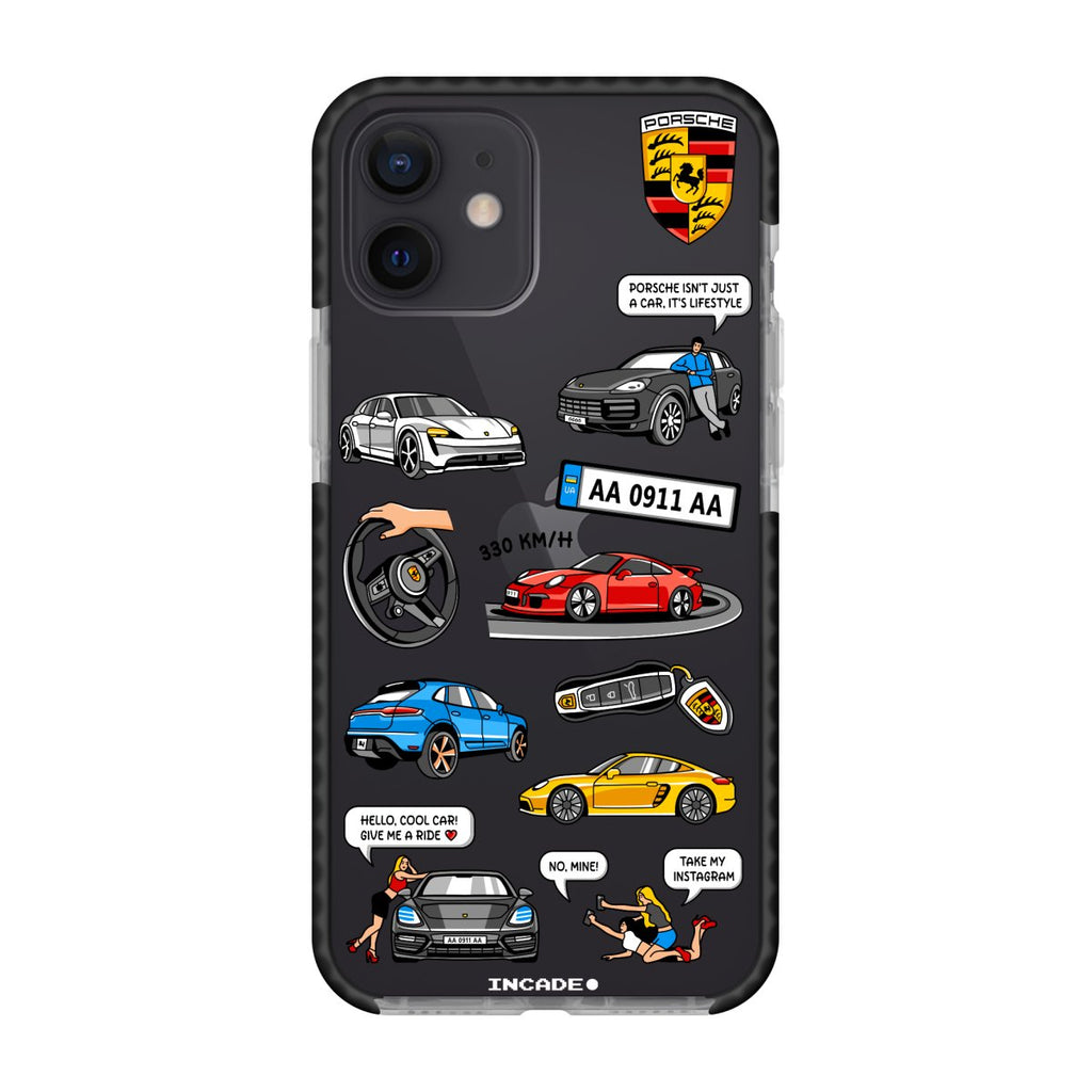 Чохол для iPhone 12 mini PORSCHE - INCADE