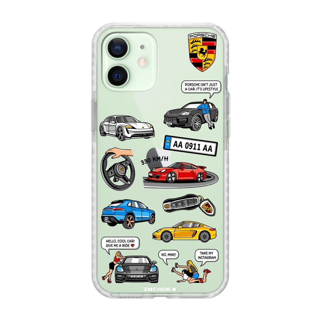 Чохол для iPhone 12 mini PORSCHE - INCADE