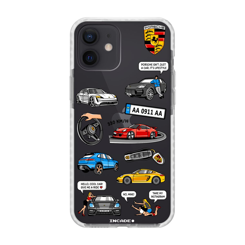 Чохол для iPhone 12 mini PORSCHE - INCADE