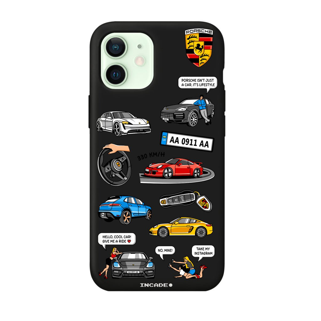 Чохол для iPhone 12 mini PORSCHE - INCADE
