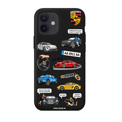 Чохол для iPhone 12 mini з принтом PORSCHE