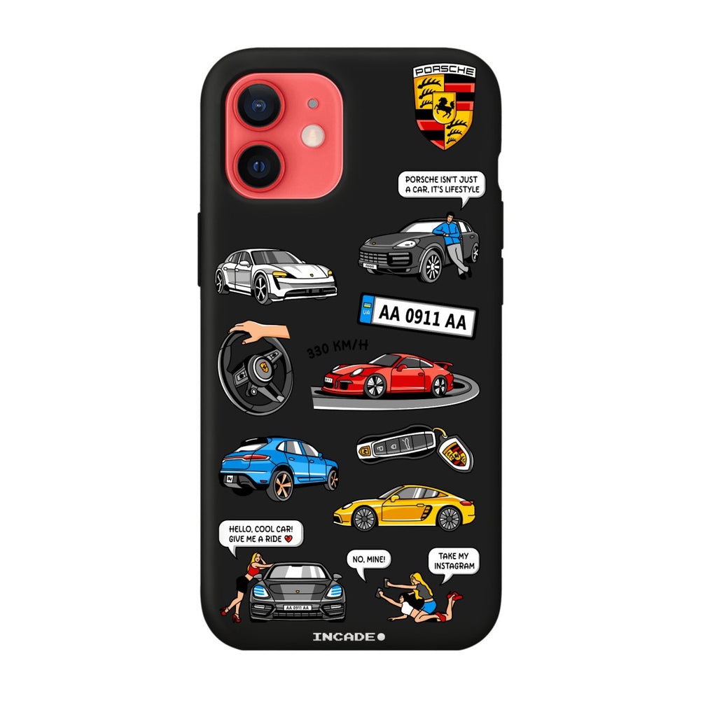 Чохол для iPhone 12 mini PORSCHE - INCADE