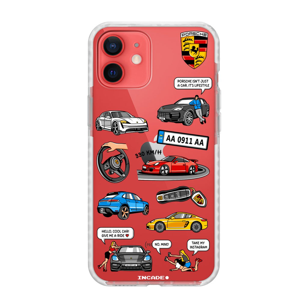 Чохол для iPhone 12 mini PORSCHE - INCADE