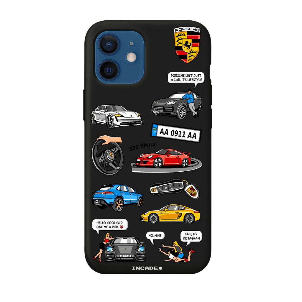 Чохол для iPhone 12 mini PORSCHE - INCADE