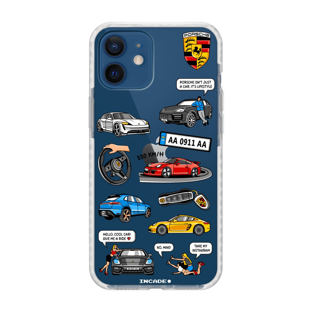 Чохол для iPhone 12 mini PORSCHE - INCADE