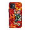Чохол для iPhone 12 mini з принтом savanna red