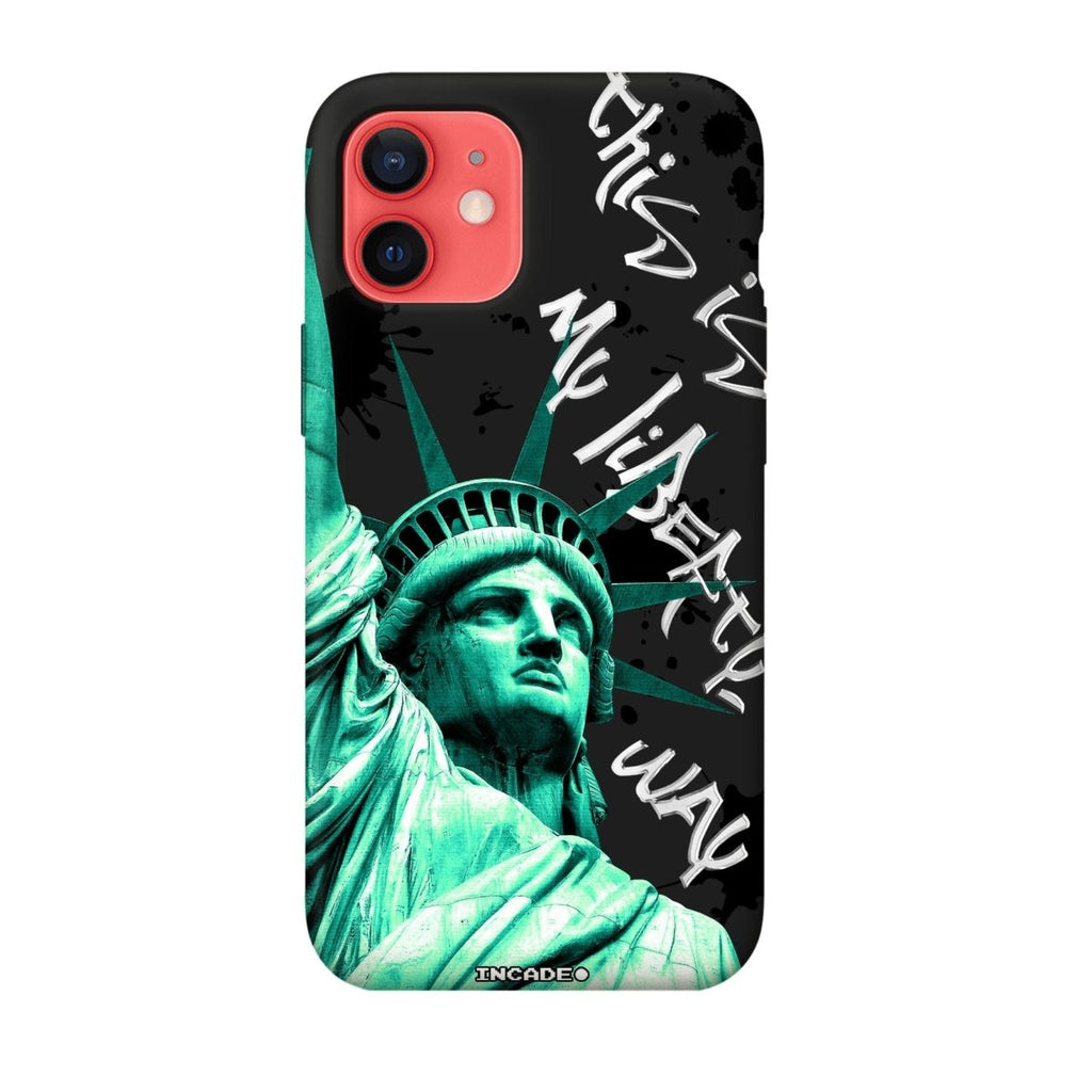 Чохол для iPhone 12 mini STATUE GREEN - INCADE