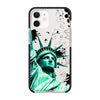 Чохол для iPhone 12 mini з принтом STATUE GREEN